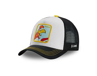 Kappe Capslab Charlie Trucker White / Black - CHA
