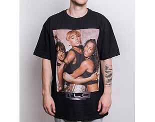 T-Shirt Mister Tee Tlc Group Logo Oversize Tee Black