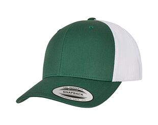 Kappe Yupoong Retro Trucker 2-Tone Evergreen / White