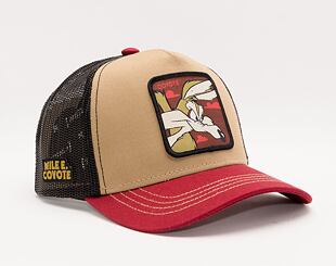 Kappe Capslab - Trucker Looney Tunes - Wile E. Coyote v.2 Trucker -Brown / Burgundy