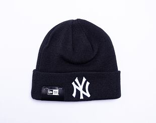 Mütze New Era - MLB Essential Cuff Knit Beanie - NY Yankees - Black / White