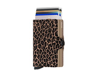 Geldbörse Secrid Twinwallet Leo Beige