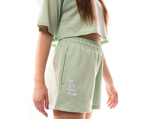 Damen Shorts New Era MLB Le Shorts - LA Dodgers - Fresh Mint / White