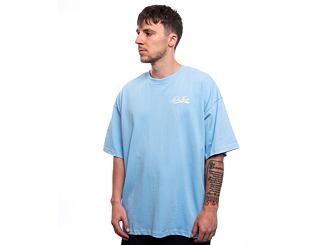 T-Shirt Karl Kani Woven Signature Heavy Jersey Boxy Diner Tee light blue