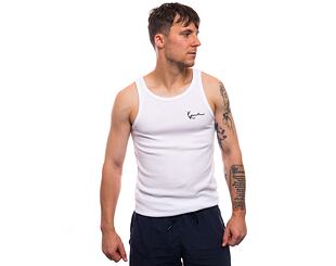 Leibchen Karl Kani Small Signature Essential Waffle Tanktop - 2 Pack - White