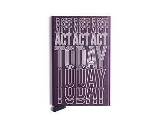 Geldbörse Secrid - Cardprotector Laser Dark Purple