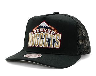 Kappe Mitchell & Ness - NBA Monogram Trucker Hwc Denver Nuggets Black