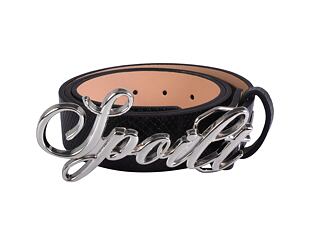 Gürtel Spoilt Clo. Snake Skin Belt Black