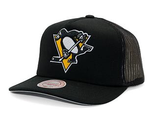 Kappe Mitchell & Ness - Evergreen Trucker - Pittsburgh Penguins - Black