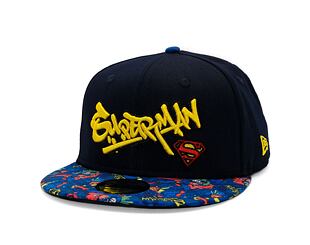 Kinder Kappe New Era - Warner Bros Superman 9FIFTY - Navy