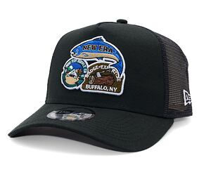 Kappe New Era - Outdoor Patch 9FORTY Trucker - Black