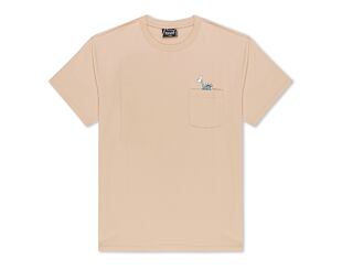 T-Shirt Rip N Dip - Liberty Pocket Tee - Almond