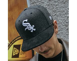 Kappe New Era - MLB Cord 59FIFTY - Chicago White Sox - Black / White