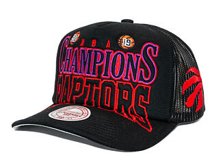 Kappe Mitchell & Ness - NBA Big Champ Trucker - Toronto Raptors - Black