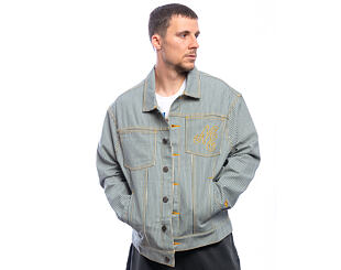 Jacke New Era - Branded Denim Jacket - Rich Denim