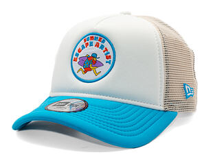 Kinder Baseballkappe New Era - Branded Graphic Patch 9FORTY Trucker - Blau