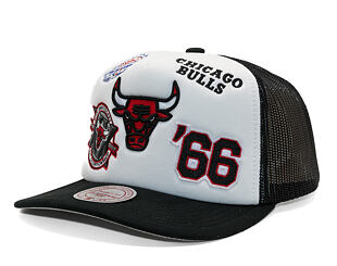 Kappe Mitchell & Ness - Gridlock Trucker - Chicago Bulls - White