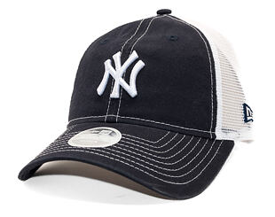 Damen Kappe New Era - MLB Washed & Mesh 9TWENTY - NY Yankees - Navy