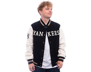 Jacke New Era - MLB Wordmark Varsity Jacket - NY Yankees - Black