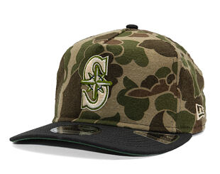 Kappe New Era "Three Looms × MLB Wool Duck Camo" 19TWENTY - Seattle Mariners
