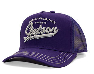 Kappe Stetson - Trucker Cap American Heritage Classic - Violet
