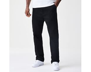 Hose New Era - Branded Cord Chino Pants - Black