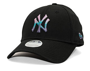 Damen Kappe New Era - MLB Womens Metallic Logo 9FORTY - NY Yankees - Black / Ink Purple