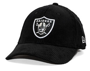 Kappe New Era - NFL Cord 9FORTY M-Crown - LAs Vegas Raiders - Black
