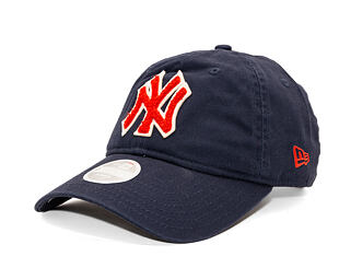 Damen Kappe New Era - MLB Boucle 9TWENTY - NY Yankees - Navy / Orange