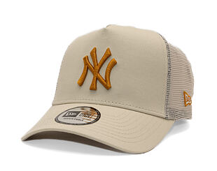 Kappe New Era - MLB Essential 9FORTY Trucker - NY Yankees - Stone