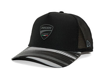 Kappe New Era - Ducati Motor Print 9FORTY Trucker - Black
