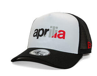 Kappe New Era - Piagio Wordmark 9FORTY Trucker - Aprilia - Black