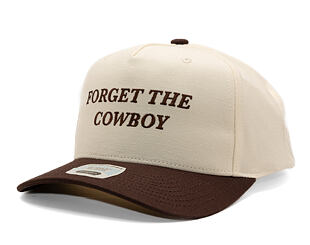 Kappe Brixton - Forget the Cowboy MP Snapback - Chocolate/Off White