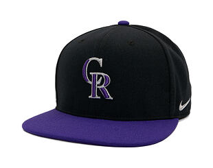 Kappe Nike - Dri-Fit Pro - Colorado Rockies - Black 00A/Court Purple 51L