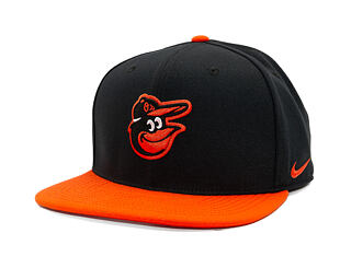 Kappe Nike - Dri-Fit Pro - Baltimore Orioles - Black 00A/Team Orange 89L