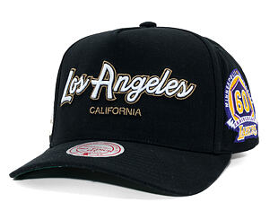 Kappe Mitchell & Ness - NBA - La Script 2.0 - Los Angeles Lakers - Black/Green