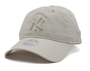 Damen Kappe New Era - MLB Midi Linen 9TWENTY - NY Yankees - Stone