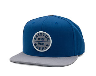 Kappe Brixton - Oath Iii Snapback - Blue/Light Grey