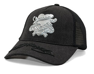 Kappe Ed Hardy - Love Kills Slowly Washed 5 Panel Trucker Cap