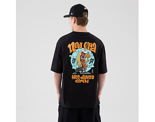 T-Shirt New Era - Branded Food Character Oversized Tee - Black