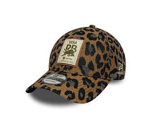 Damen Kappe New Era - F1 Leopard 9FORTY - Visa Cash App RB - Brown