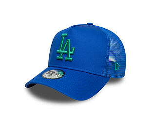 Kinder Kappe New Era - MLB Essential 9FORTY A-Frame Trucker - LA Dodgers - Blue / Green