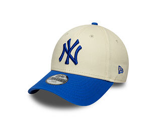 Kinder Kappe New Era - MLB Essential 9FORTY - NY Yankees - Cream / Blue
