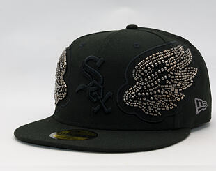 Kappe New Era - MLB Tonal Wing 59FIFTY - Chicago White Sox - Black