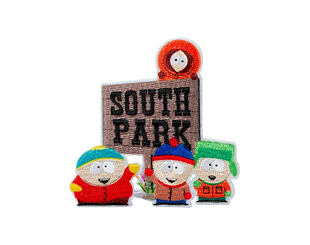 Bügelbild Monoquick - Southpark 6,8 x 7 cm