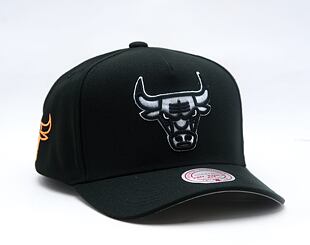 Kappe Mitchell & Ness - NBA 404 Club Neon Pro Snapback - Chicago Bulls - Black