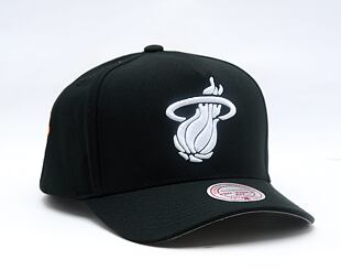 Kappe Mitchell & Ness - NBA 404 Club Neon Pro Snapback - Miami Heat - Black