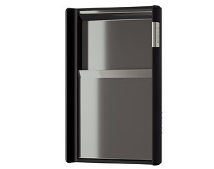 Zusätzliches Kartenetui Secrid Additional Slide Schwarz