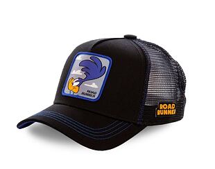 Kappe Capslab Looney Tunes - The Roadrunner Trucker Black