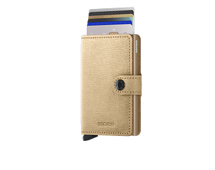 Geldbörse Secrid Miniwallet Antique Gold